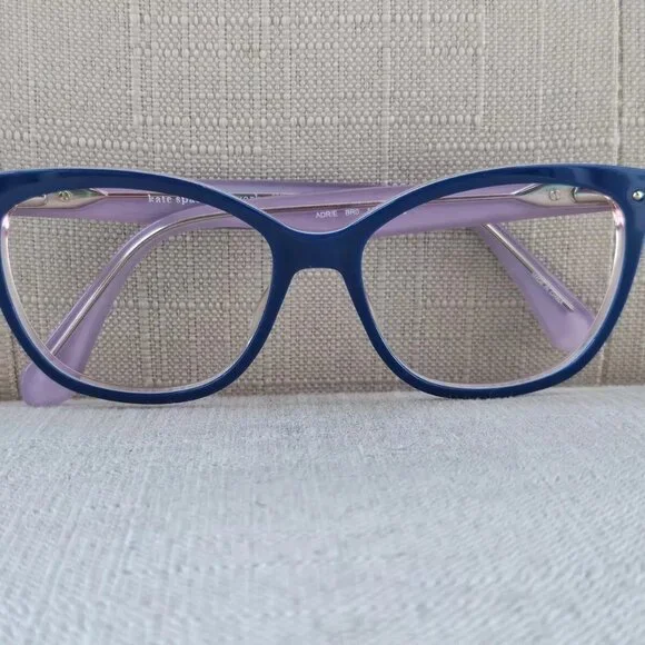Kate Spade New York Women Glasses Frame Blue/Lilac Tone Glasses ADRIE BRO 140 - Picture 5 of 11